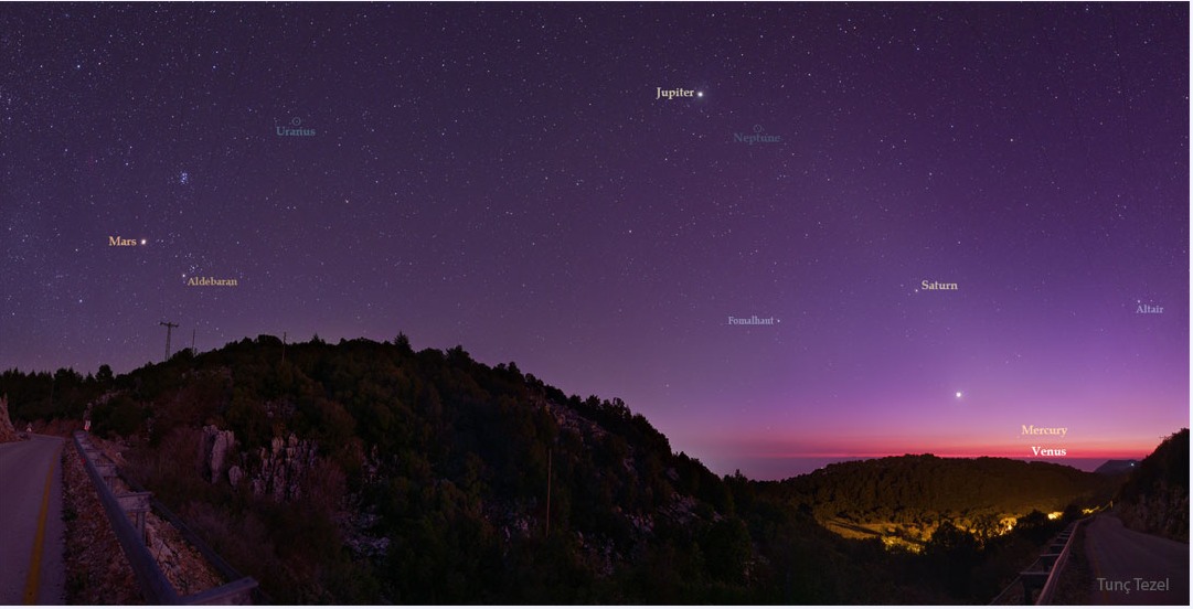 Bursalı fotoğrafçıdan tek karede 10 gezegen!