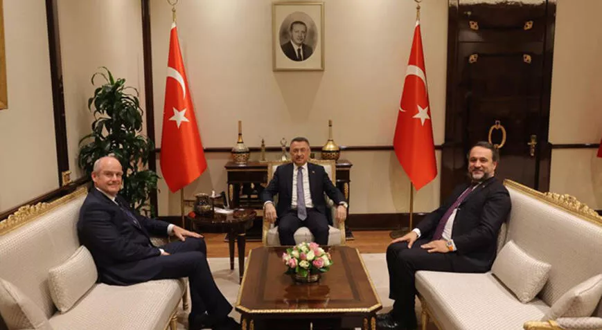 Cumhurbaşkanı Yardımcısı Oktay, e-Ticaret temsilcilerini kabul etti Cumhurbaşkanı Yardımcısı Oktay, e-Ticaret temsilcilerini kabul etti