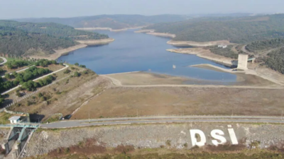 Doluluk her geçen gün azalıyor! Alibeyköy Barajı son 10 yılın en düşük seviyesinde