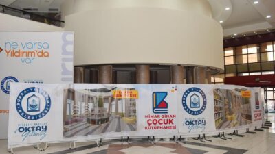 Yıldırım’a çocuk kütüphanesi