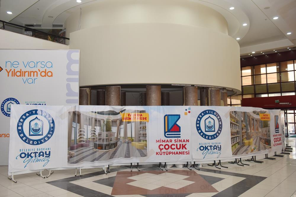 Yıldırım’a çocuk kütüphanesi Yıldırım’a çocuk kütüphanesi