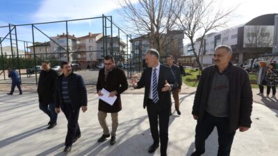 Bursa İnegöl’de eski parklar yenileniyor