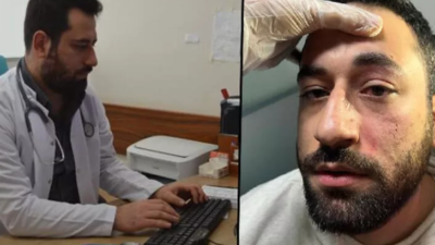 Hastanede doktora yumruk! ‘Seni burada öldüreceğim’