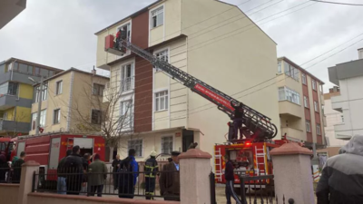 Mutfakta yangın çıktı, 11 kişi hastanelik oldu