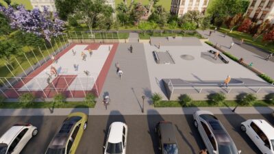 Başkan Yılmaz’dan gençlere Skate Park