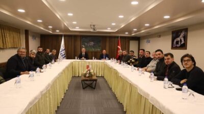 Başkan Taban yerel medyayla buluştu