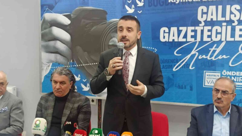 Başkan Tanır: Sanayiciler bacalarına taktıkları filtreleri çalıştırsınlar Sanayicilere çağrıda bulunan Kestel Belediye Başkanı Önder Tanır, "Bacalara takılan