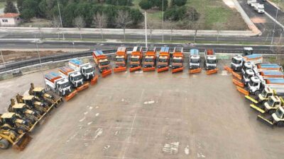 Büyükşehir’de kar hazırlıkları tamam