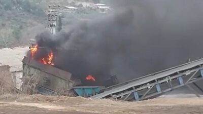 Bursa’da korkutan yangın