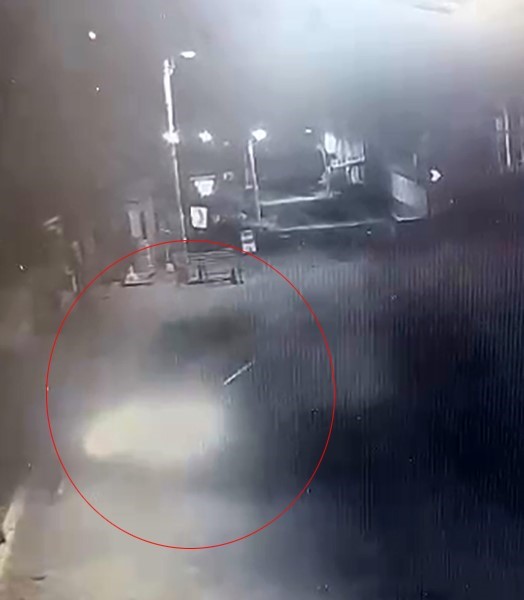 Bursa’da trafik kazası! O anlar kamerada