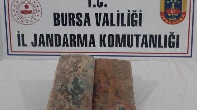 Bursa’da tarihi eser operasyonu