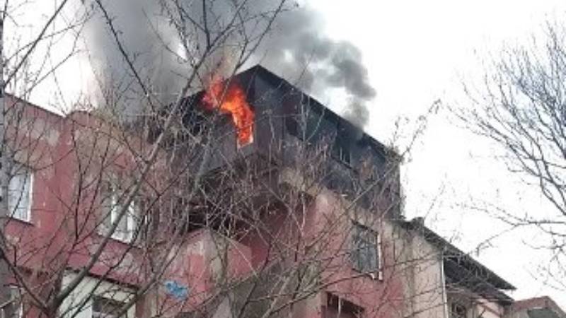 Bursa’da yangın paniği Bursa’da yangın paniği