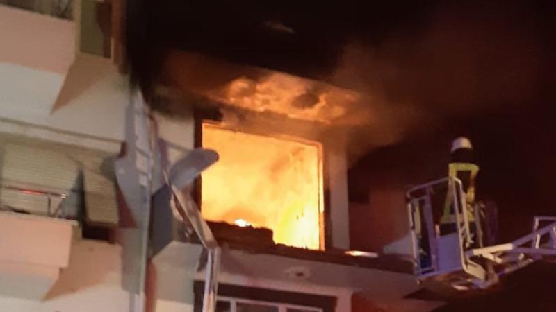 Apartmanda doğalgaz patlaması: 2’si ağır 5 yaralı