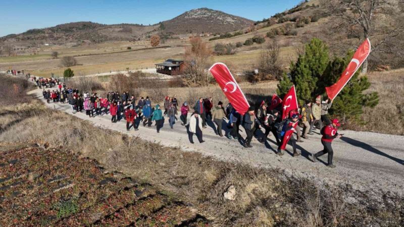 Gürsu’da Sarıkamış şehitleri anıldı Gürsulular, Sarıkamış Destanı’nın kahramanlarını anmak için yürüdü.