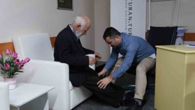 Huzurevi sakinlerine ortopedik muayene