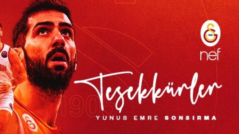 Galatasaray Kulübü, erkek basketbol takımı oyuncularından Yunus Emre Sonsırma ile