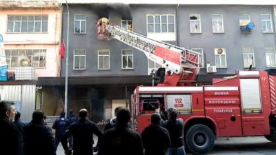 Bursa’da korkutan yangın