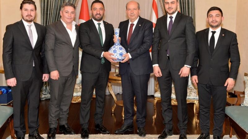 İznik Genç İş Adamları Derneği Kuzey Kıbrıs Türk Cumhuriyeti Cumhurbaşkanı