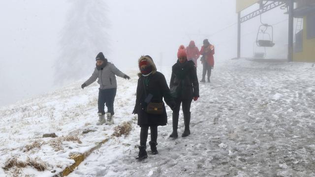 Kocaeli’nin yüksek kesimleri beyaza büründü