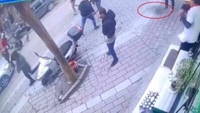 Görüntüler Bursa’dan… Kavgayı izlerken ölümden döndü