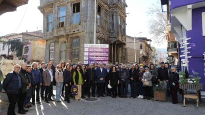 Mudanya Belediyesi tarafından kamulaştırılan Girit Sokağı’ndaki tarihi konağın “Gürol Sözen