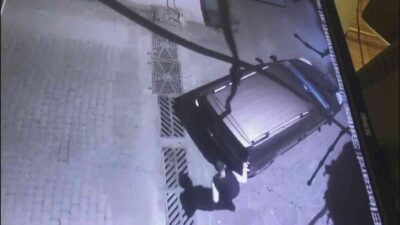 Bursa’da mazgal hırsızları kamerada