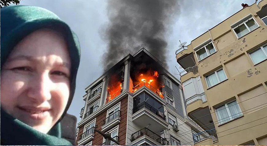 Anne-kızın hayatını kaybettiği yangında gözaltına alınan torun tutuklandı