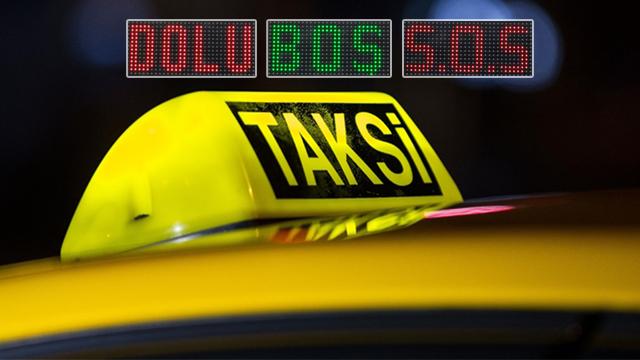 İstanbul’da taksilere tepe lambası zorunluluğu