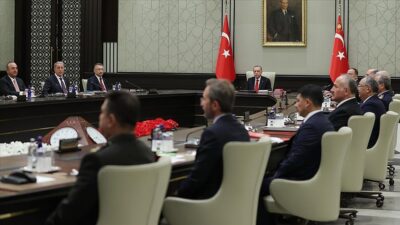 MGK, Cumhurbaşkanı Erdoğan başkanlığında toplandı