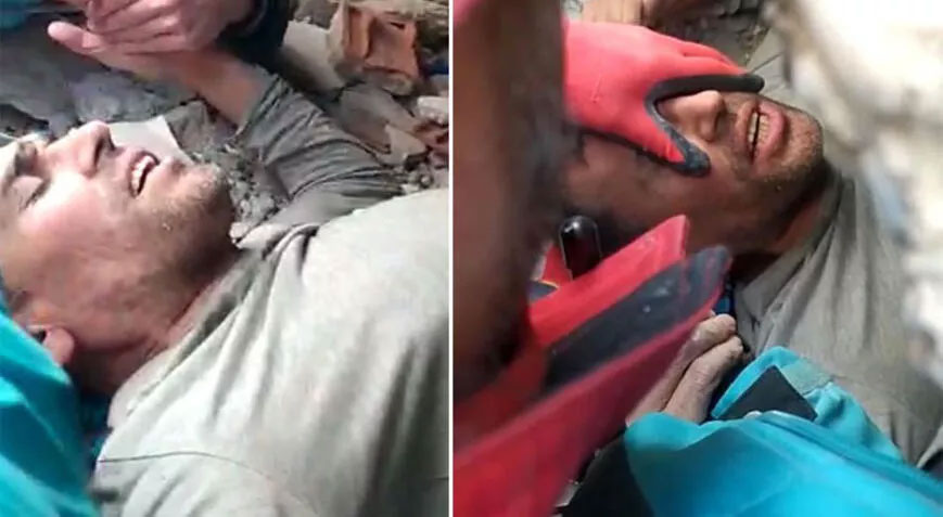 Uzman çavuş, depremin 103’üncü saatinde sağ çıkarıldı
