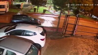 16 katlı apartmanın yıkılma anı kamerada