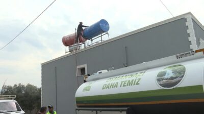 Osmangazi’den Hatay’ın kırsal mahallelerine temiz su desteği