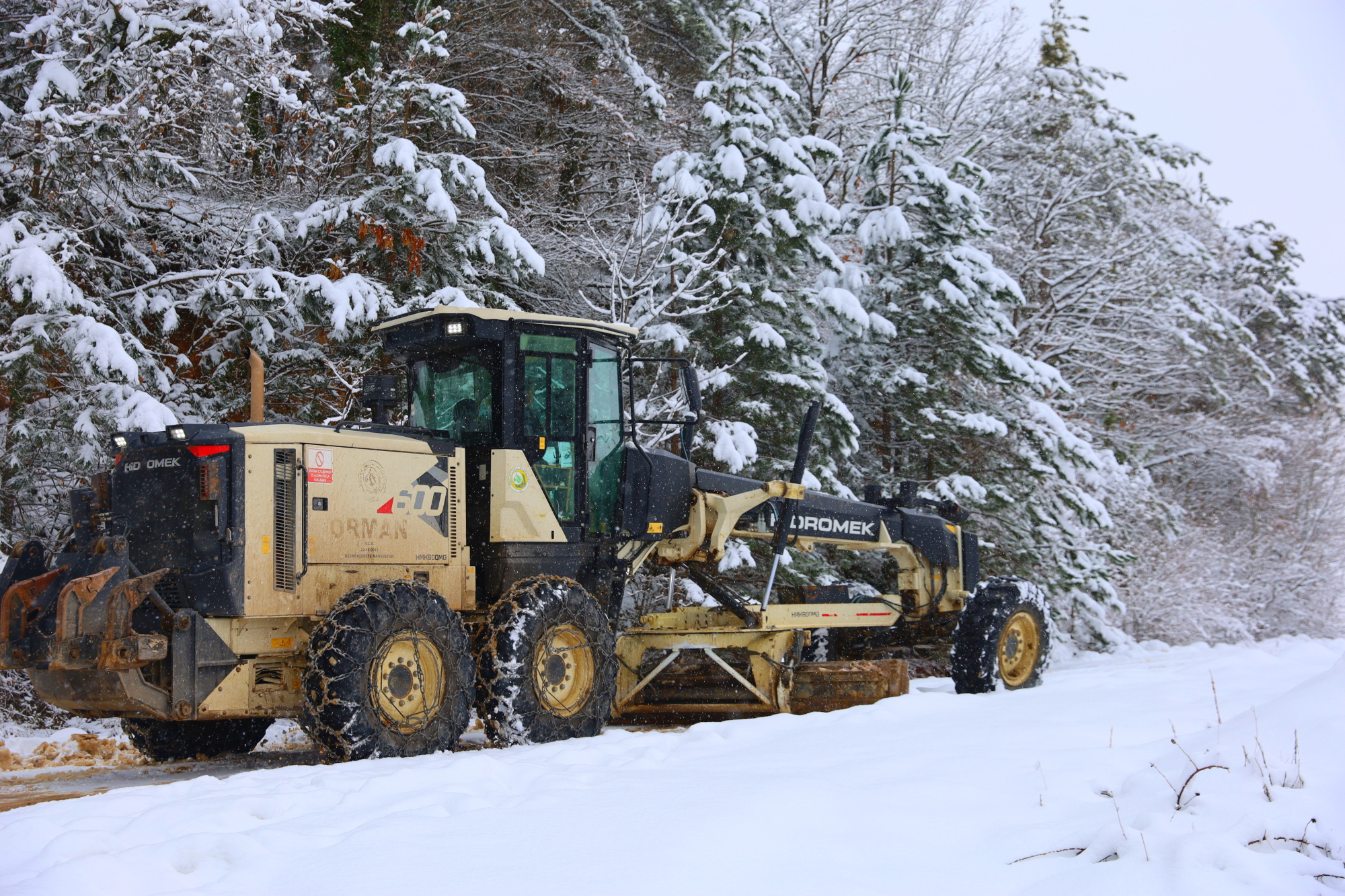 Bursa’da 540 mahalle yolu ulaşıma açıldı