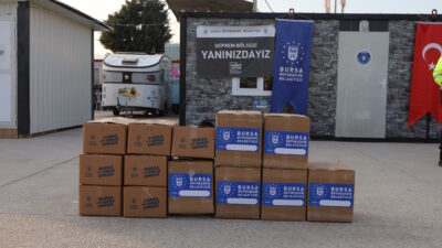 Büyükşehir’in Hatay için seferberliği sürüyor