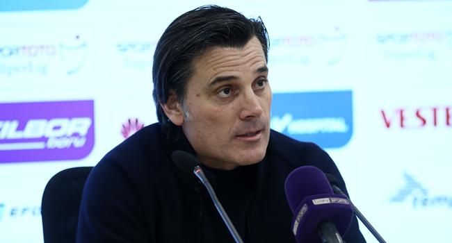 Montella’dan deprem açıklaması Montella’dan deprem açıklaması