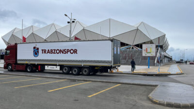 Trabzonspor’un yardım TIR’ları yola çıktı