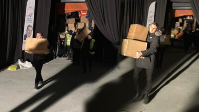 Erden Timur ve Kerem Aktürkoğlu deprem bölgesinde