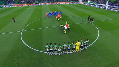 Portekiz Ligi’nde depremzedeler için saygı duruşu