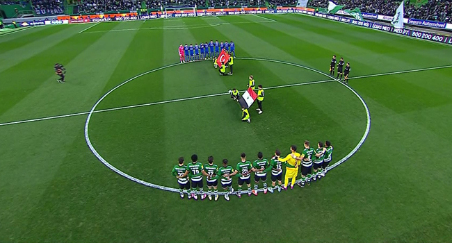 Portekiz Ligi’nde depremzedeler için saygı duruşu Portekiz Ligi’nde depremzedeler için saygı duruşu