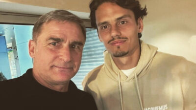Stefan Kuntz, Enes Ünal ile buluştu