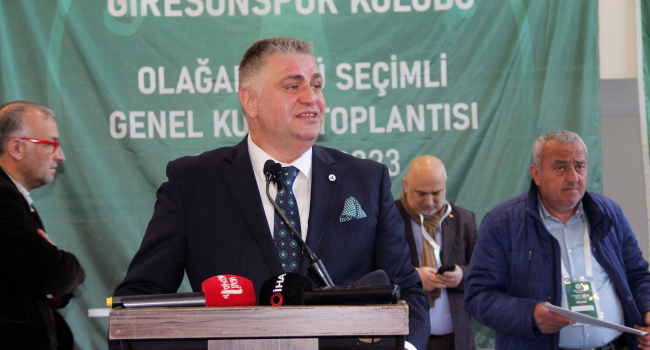 Giresunspor’un yeni başkanı belli oldu