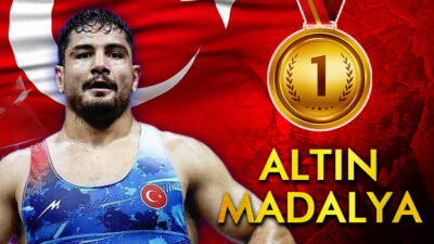 Taha Akgül’den altın madalya