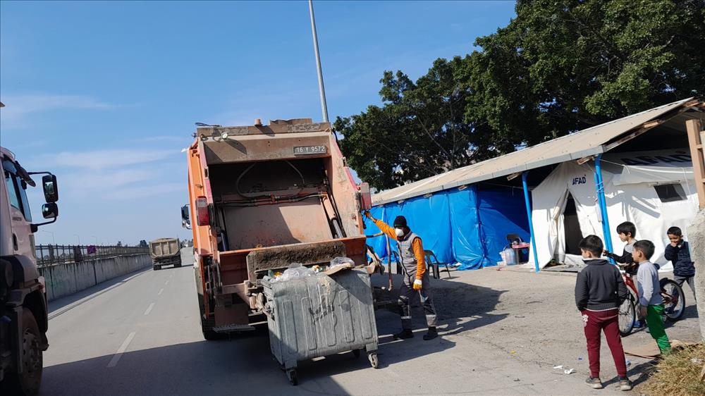 İnegöl Belediyesi Hatay’da