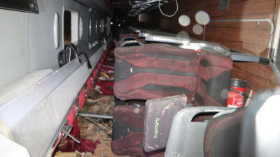 Tokat’ta yolcu otobüsü devrildi: 1 ölü, 15 yaralı