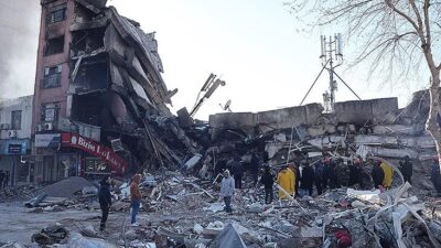 Yıkım uydudan görüntülendi! Şok fotoğraflar…