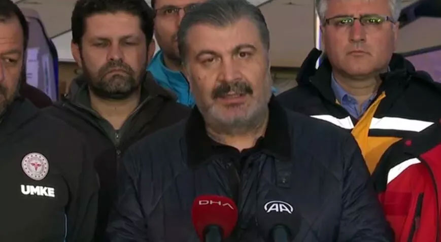 Bakan Koca deprem bölgesinde açıkladı: Gereken tedbirler alındı