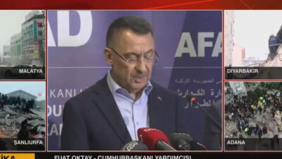 Cumhurbaşkanı Yardımcısı Oktay’dan depremle ilgili açıklama