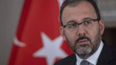 Gençlik ve Spor Bakanı Mehmet Muharrem Kasapoğlu’ndan tribünlerdeki tezahüratlara ilişkin açıklama