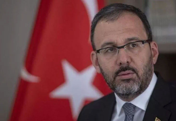 Gençlik ve Spor Bakanı Mehmet Muharrem Kasapoğlu’ndan tribünlerdeki tezahüratlara ilişkin açıklama Gençlik ve Spor Bakanı Mehmet Muharrem Kasapoğlu’ndan tribünlerdeki tezahüratlara ilişkin açıklama