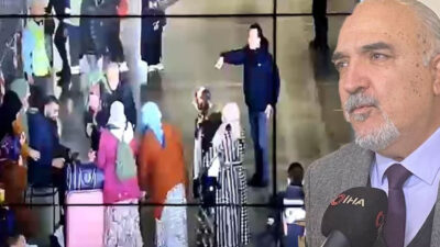 Soluk borusuna yemek takılan depremzedeye ‘Heimlich’ manevrası